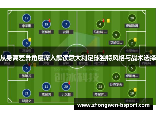 从身高差异角度深入解读意大利足球独特风格与战术选择